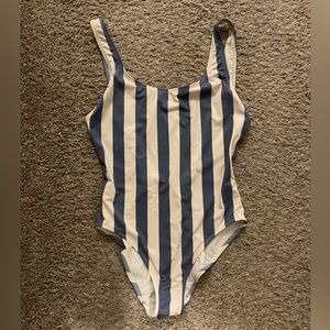 Solid and Striped Anne-Marie one piece